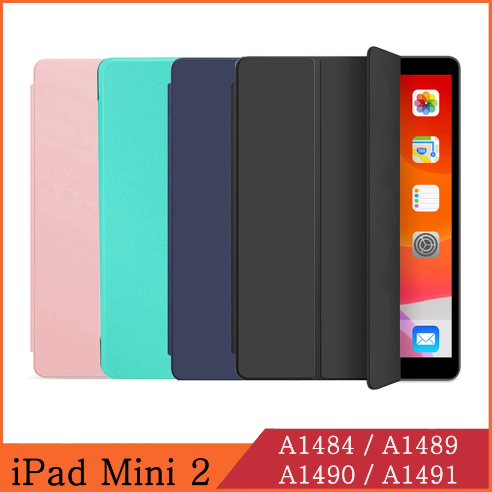 

Funda Apple iPad Mini 2 2013 7.9 A1484 A1489 A1490 A1491 Magnetic Stand Tablet Case Leather Auto Wake/Sleep Flip Smart Cover