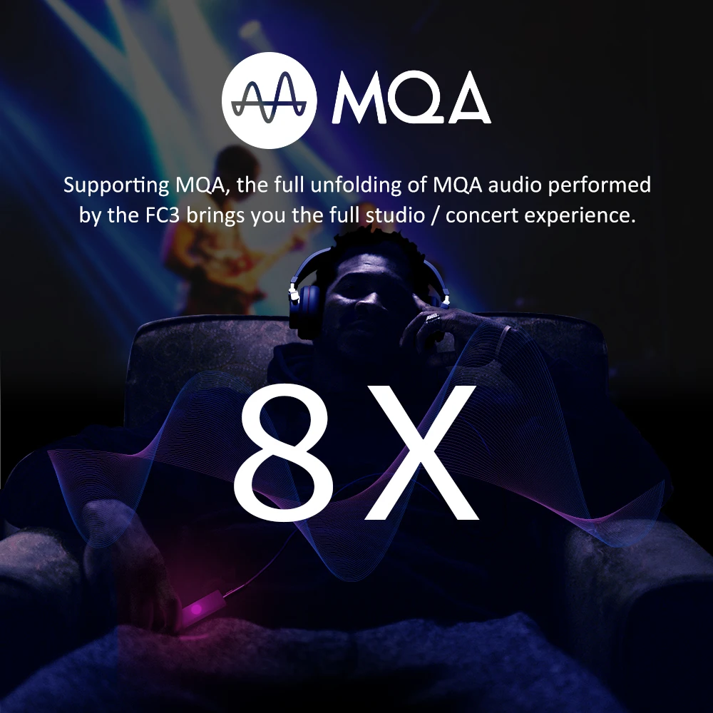 HiBy FC3 MQA аутентифицированный ключ USB DAC декодирование аудио усилитель наушников