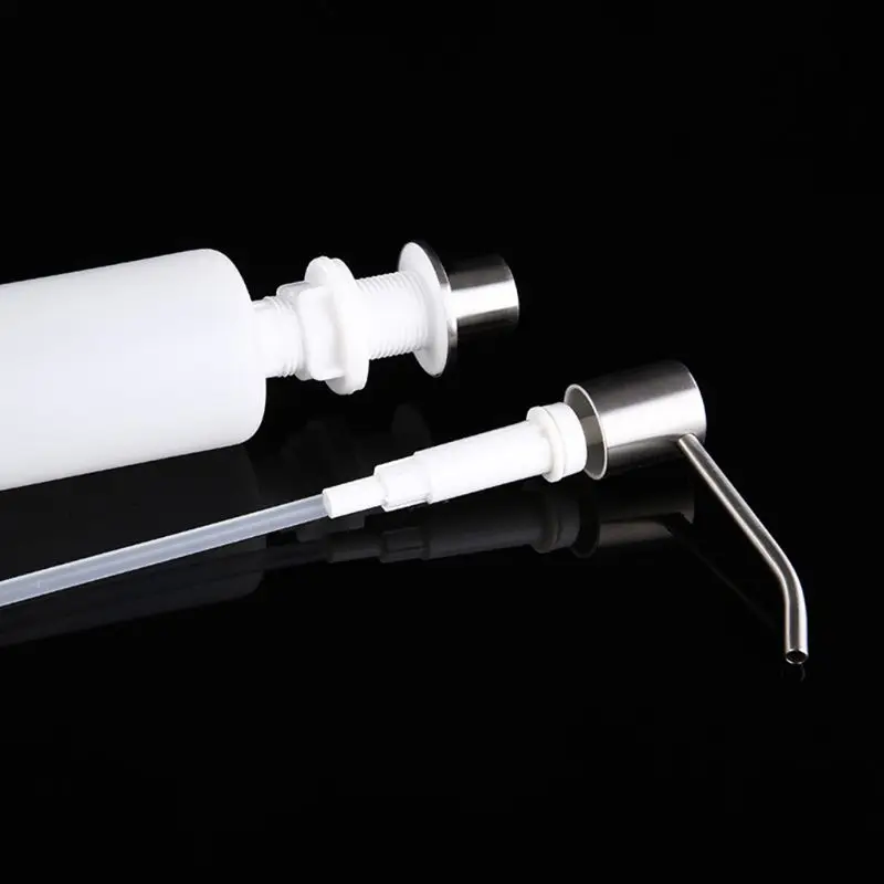 

300ml Kitchen Sink Soap Dispenser Manual Press Pump Liquid Soap Shampoo Bottle G88B