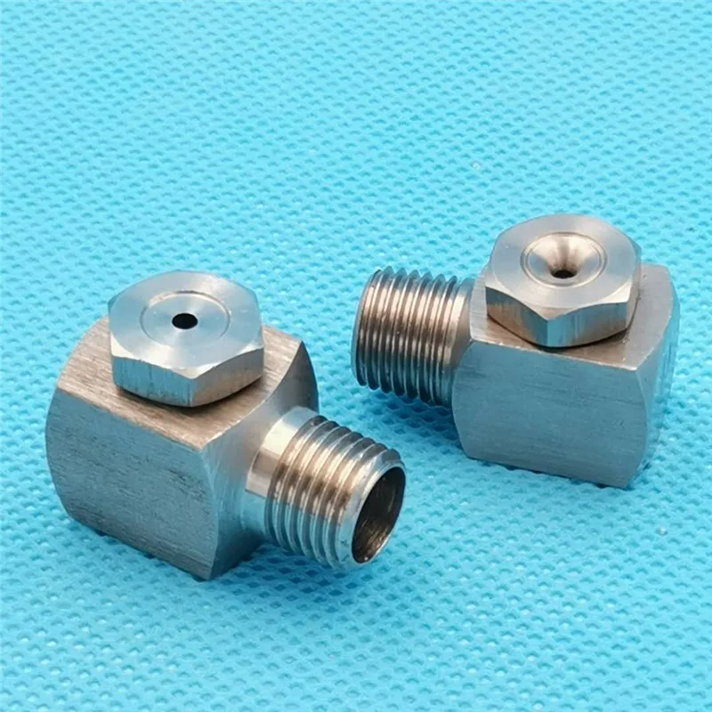 Насадка струйная полая угловая из нержавеющей стали полый конус широкоугольный