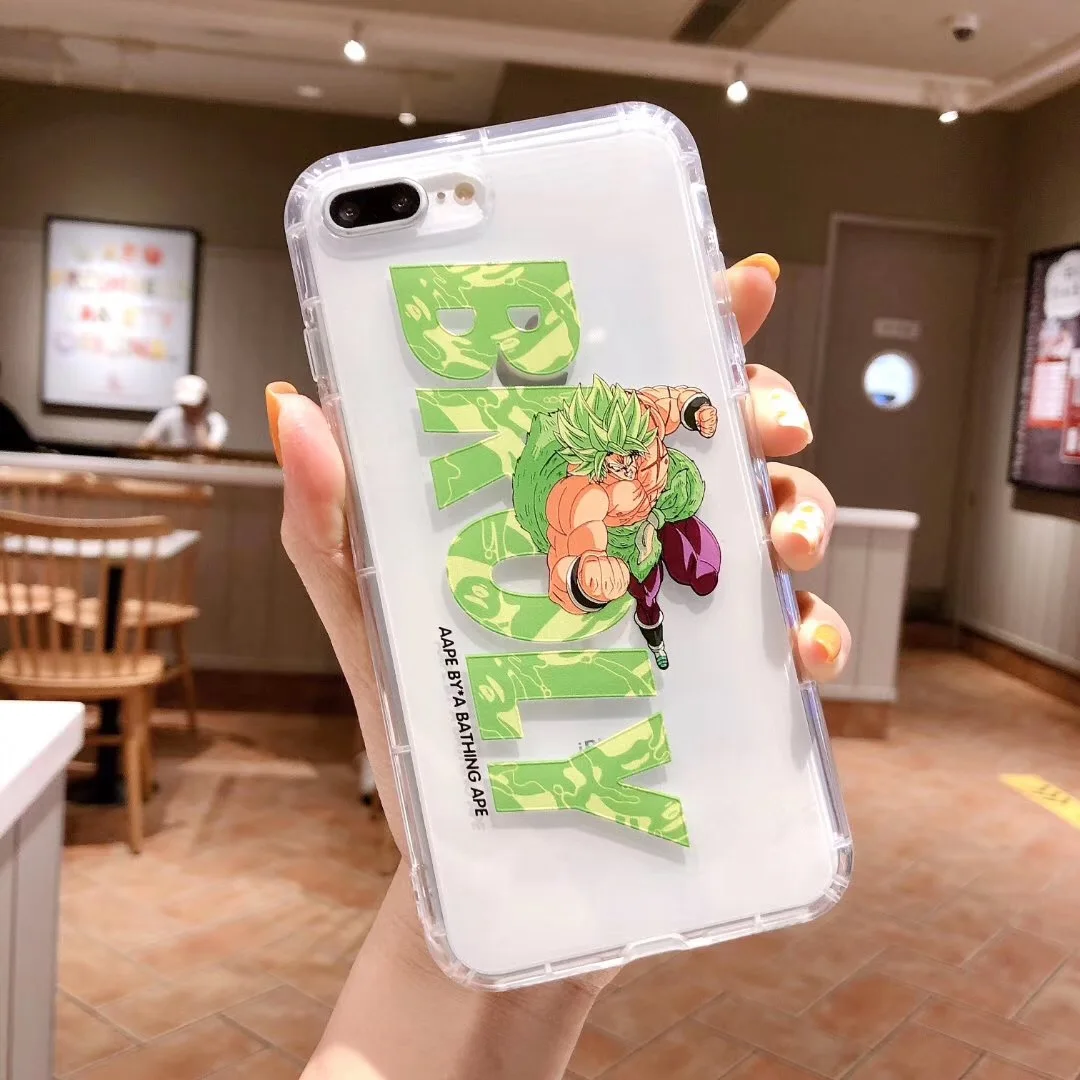 Трехмерный рельефный силиконовый чехол для телефона с принтом Dragon Ball Goku iPhone11 pro max