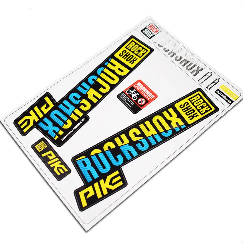 2018 наклейка на вилку для горного велосипеда ROCK SHOX PIKE MTB переднюю | Спорт и