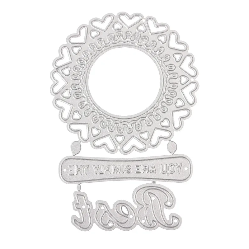 GJCrafts кружева сердце любовь высечка металла высечки Новый 2020 для ремесла