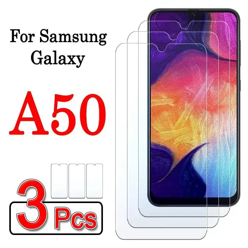 1 3 шт Защитное стекло для samsung galaxy a50 Закаленное протектор экрана a 50 50a