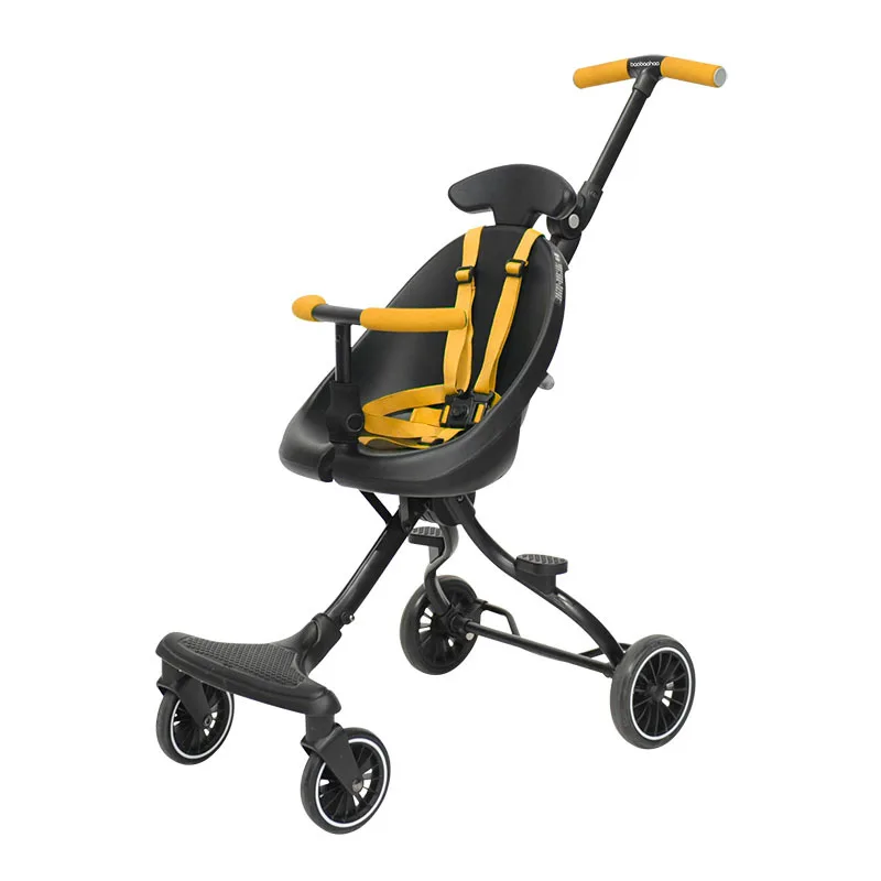

2020 New simple comfortable stable baby stroller collapsible multifunctional baby stroller children's light folding