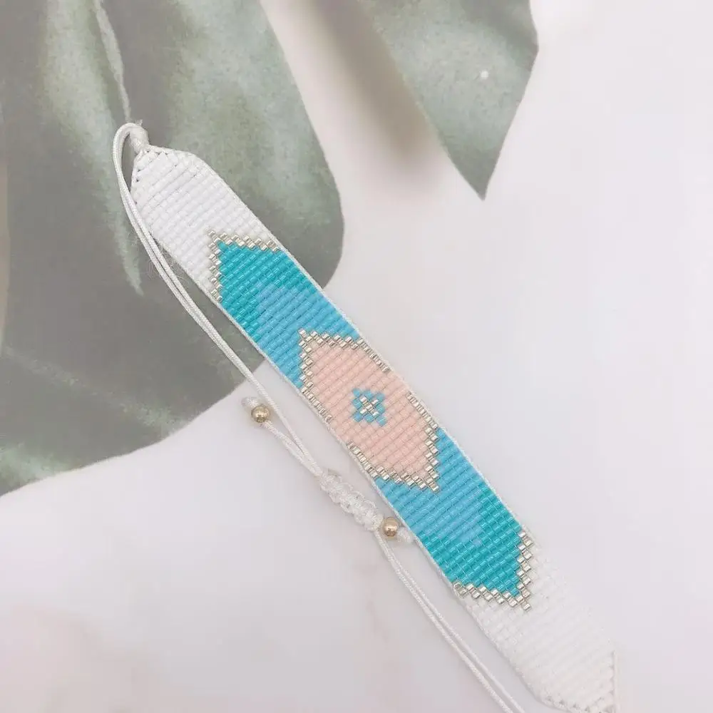 

ZHONGVI Multicolor Rainbow Bracelet Simple Miyuki Bracelets For Women Friendship Boho Jewelry Handmade Pulseras Dropshipping