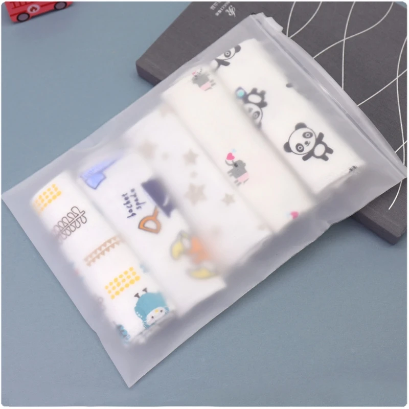 

5Pcs Cotton Newborn Bathing Towels Saliva Towel Baby Washcloth Handkerchief
