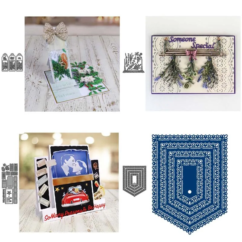 

Leaf decoration background metal cutting, embossing die, DIY cutting card, cardboard processing, punching die.