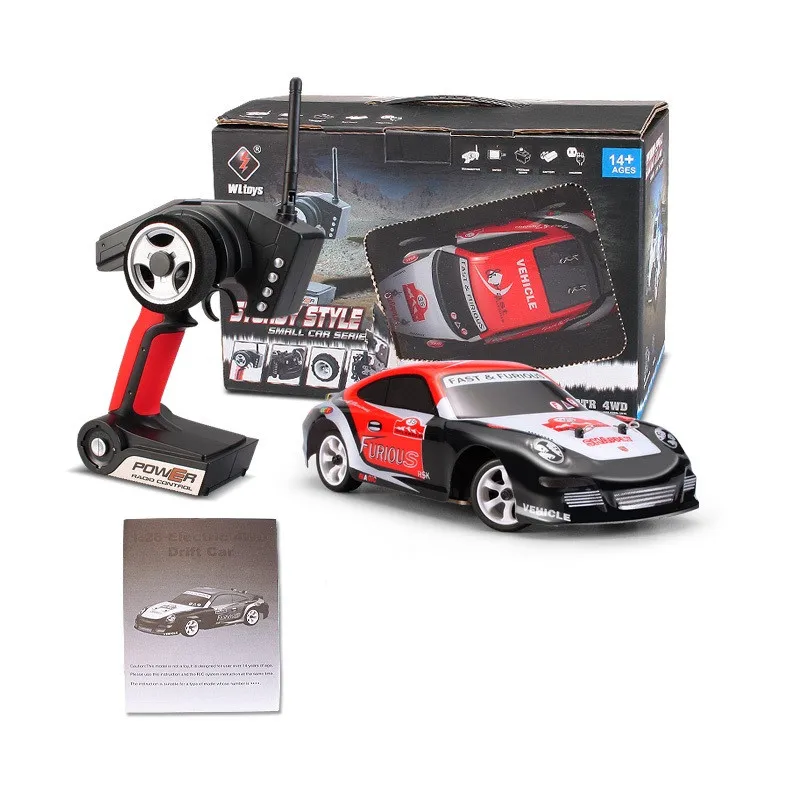 

K969 RC Car 30Km/h High Speed Car 4WD 2.4G 1/14 4C Remote Control Vehicle 130 Brushed Motor Electric Racing Cars Gifts Toys Boys