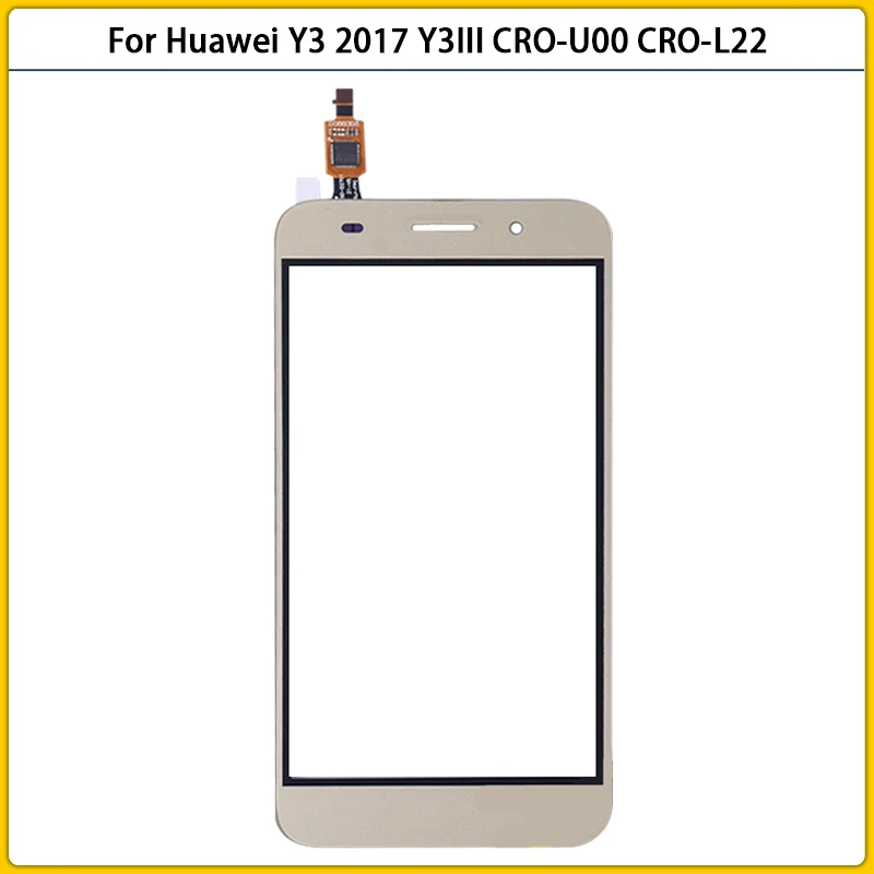 Новый Y5 Lite 2017 сенсорного экрана для Huawei Y3 CRO U00 L02 L22 графический планшет с