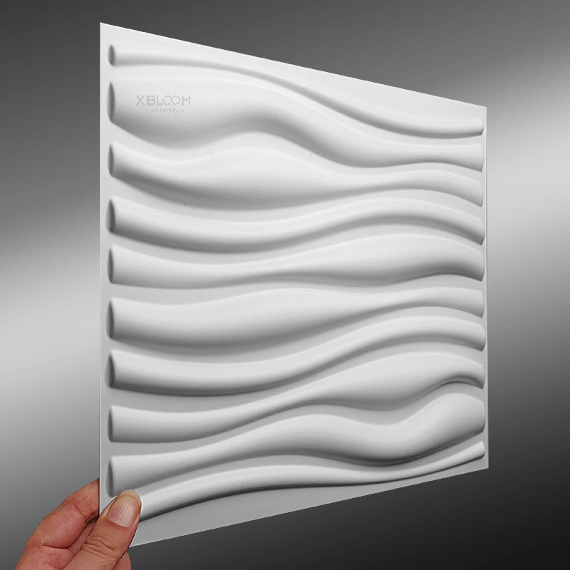 12 шт. 30см Северная минималистичная волна линий 3D настенные наклейки декор для гостиной, водонепроницаемые панели для обоев в отеле или офисе.