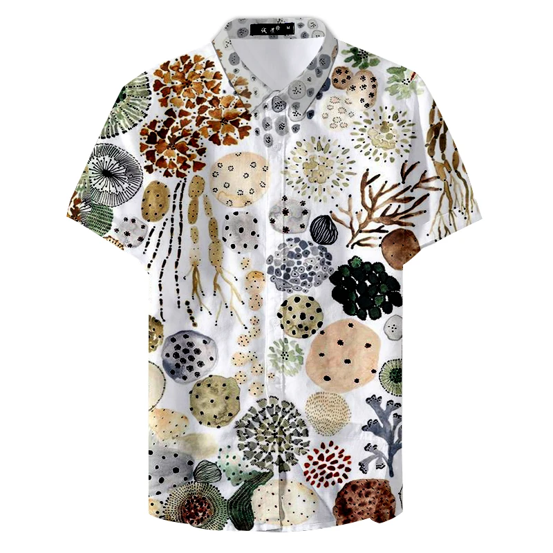 2021 летние мужские размера плюс с рисунком кактуса и со звездным Повседневная