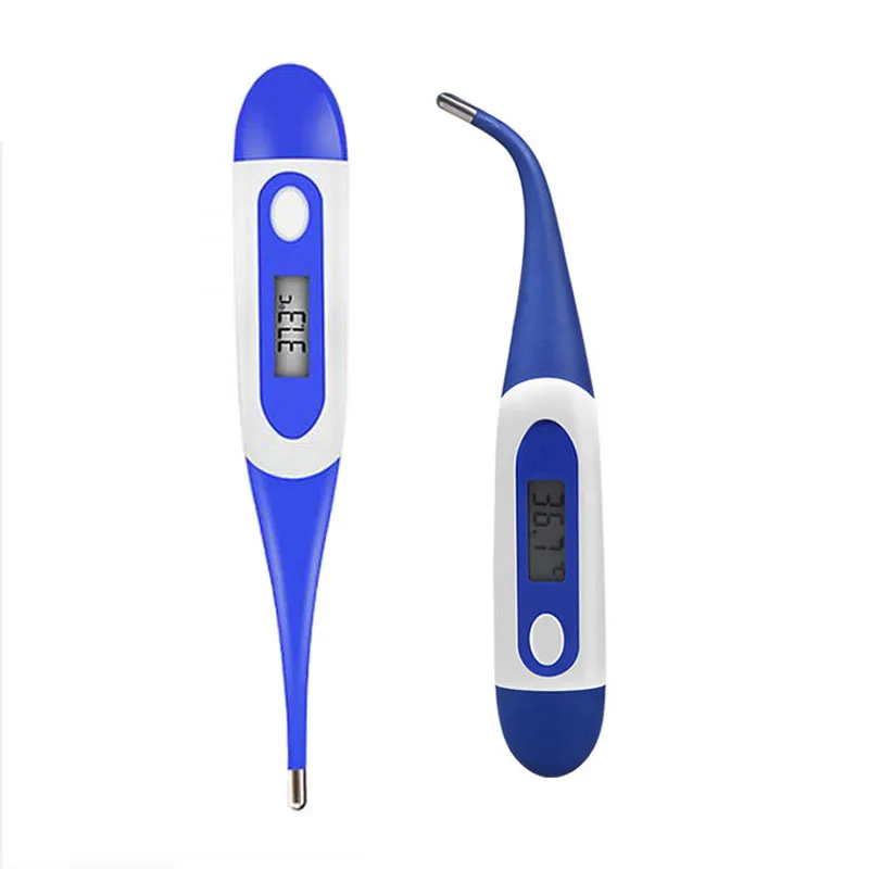 Цифровой термометр с мягкой головкой мультипликационным принтом Силиконовый