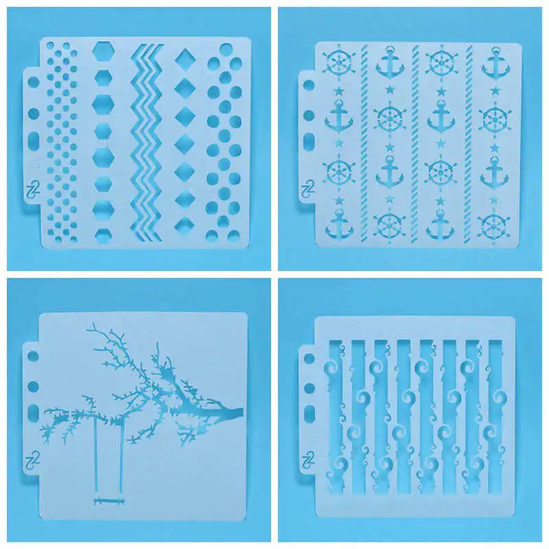 

Swinging Bamboo Layering Stencils for DIY Scrapbooking Decorative Embossing Paper Cards Crafts Sewing fabric cake Decoration
