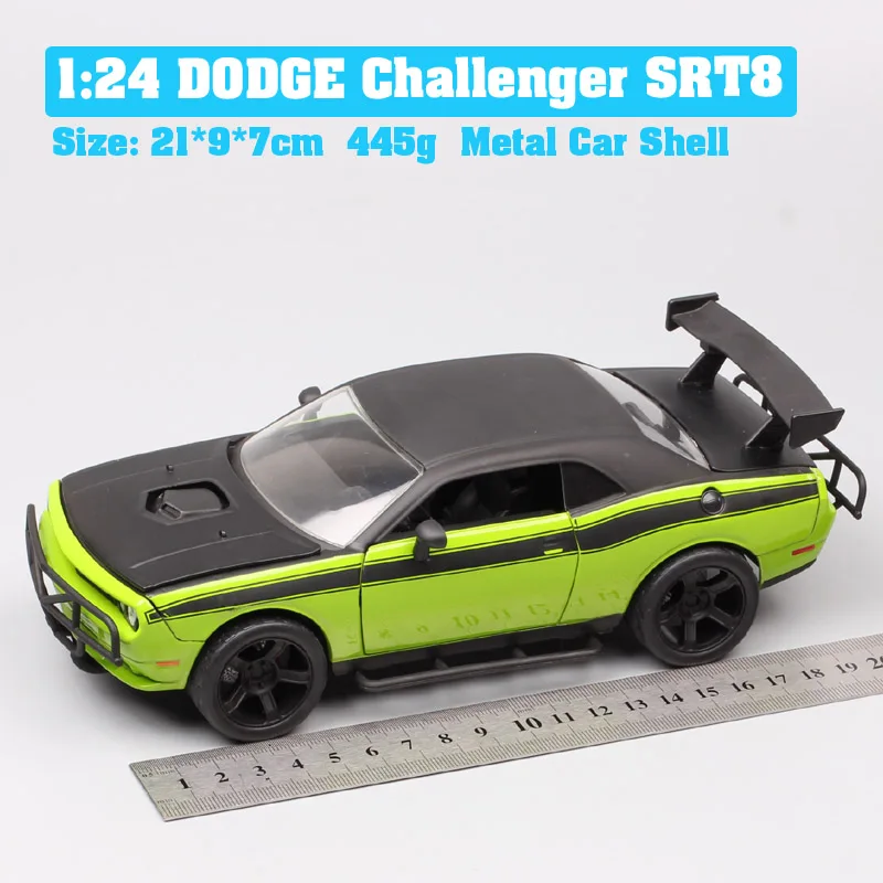 Challenger SRT8 1 24 Jada Mitsubishi Eclipse Тойота Супра DODGE зарядное устройство Nissan Ripsaw гусеничный Lykan Diecasts& Vehicles Модель Масштаб игрушечный автомобиль дети - Цвет: Challenger SRT8