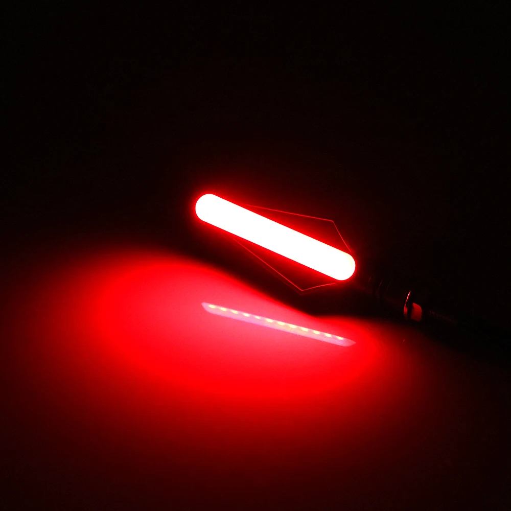 

Motorcycle Turn Signal Lights Motorbike Indicator for Fog Light Moto Tail Brake Lights Streamer Flashing