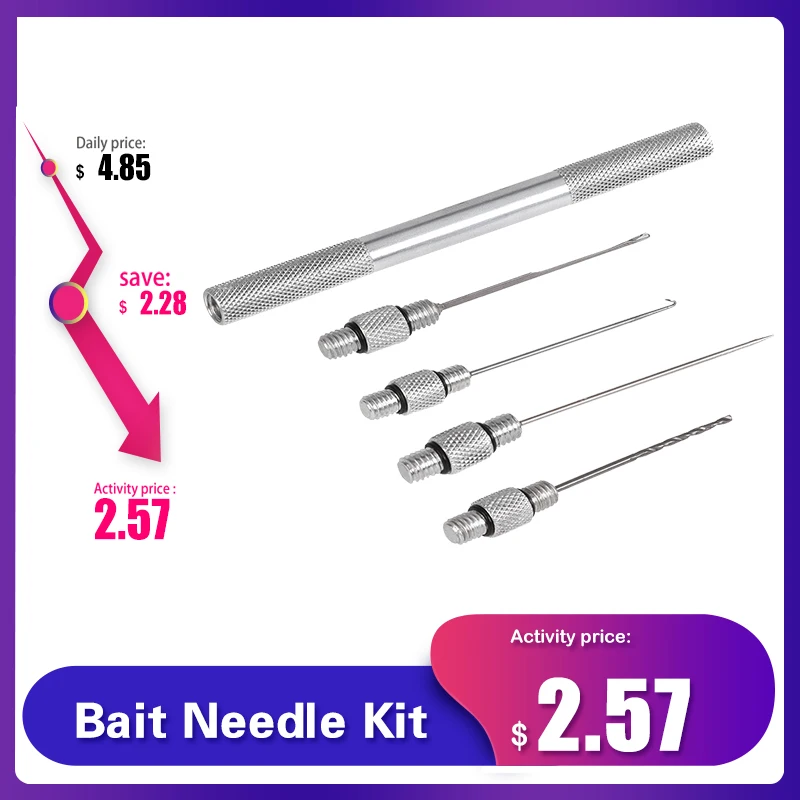 5 в 1 для рыбалки на карпа такелаж набор игл приманок инструментов приманка Бойла