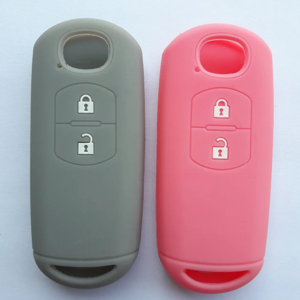 Пульт дистанционного ключа оболочки чехол Fob протектор 2 кнопки для Mazda 3 6 CX 7 9 MX 5