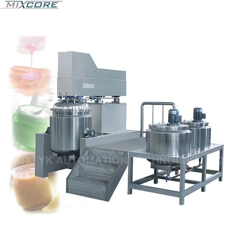 CE ZJR серия из нержавеющей стали вакуумный эмульгирующий миксер сырное