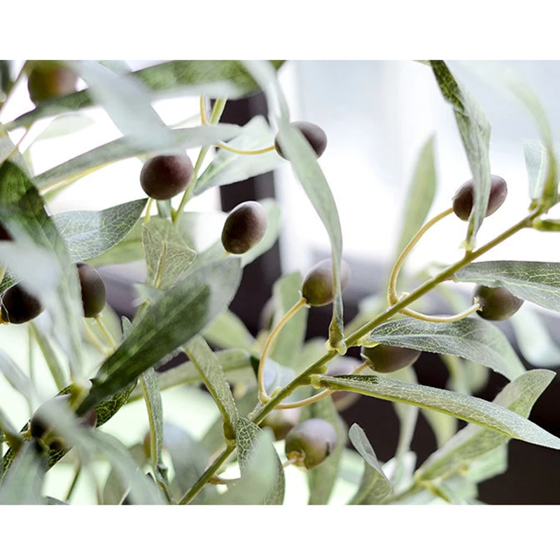 10 шт. Скандинавское домашнее Моделирование зеленых растений искусственных