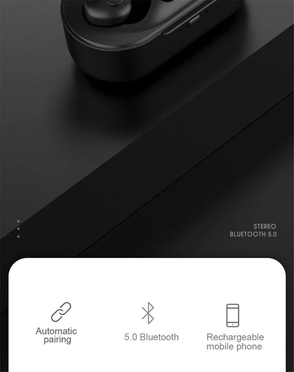 A10 TWS настоящие беспроводные наушники Bluetooth наушники V5.0 6D объемная Спортивная гарнитура 2600 мАч супер зарядный чехол