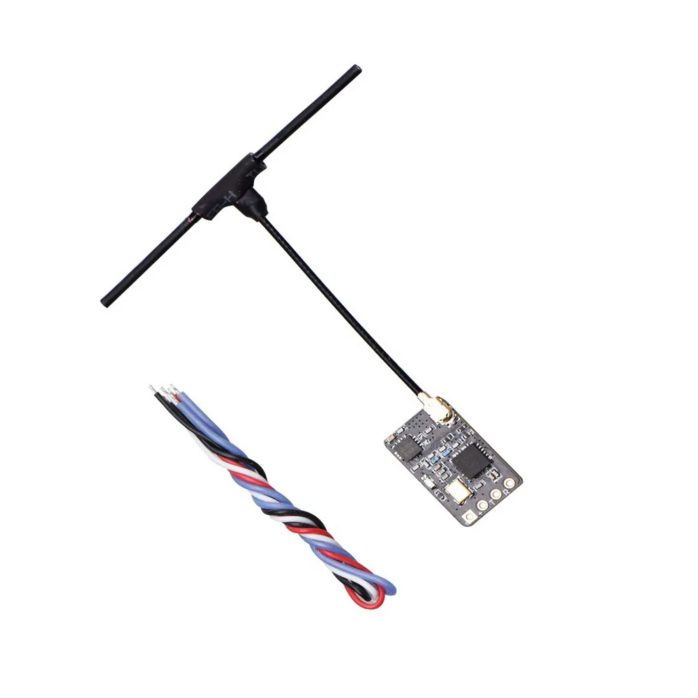 ExpressLRS-receptor RX24T ELRS de 2,4G, Nano tama&ntilde;o 11x18mm para Drones de carreras, FPV, estilo libre, piezas de bricolaje LR4 LR-3