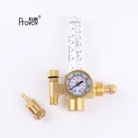 provov yqar 191 all copper flowmeter argon regulator external thread in stock pressure regulator
