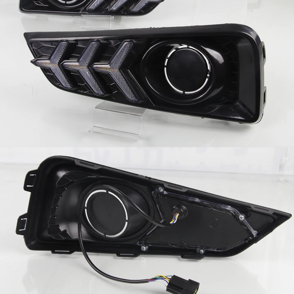 Автомобильные мигающие светодиодные дневные ходовые огни для Honda City Grace 2015 2016 2017