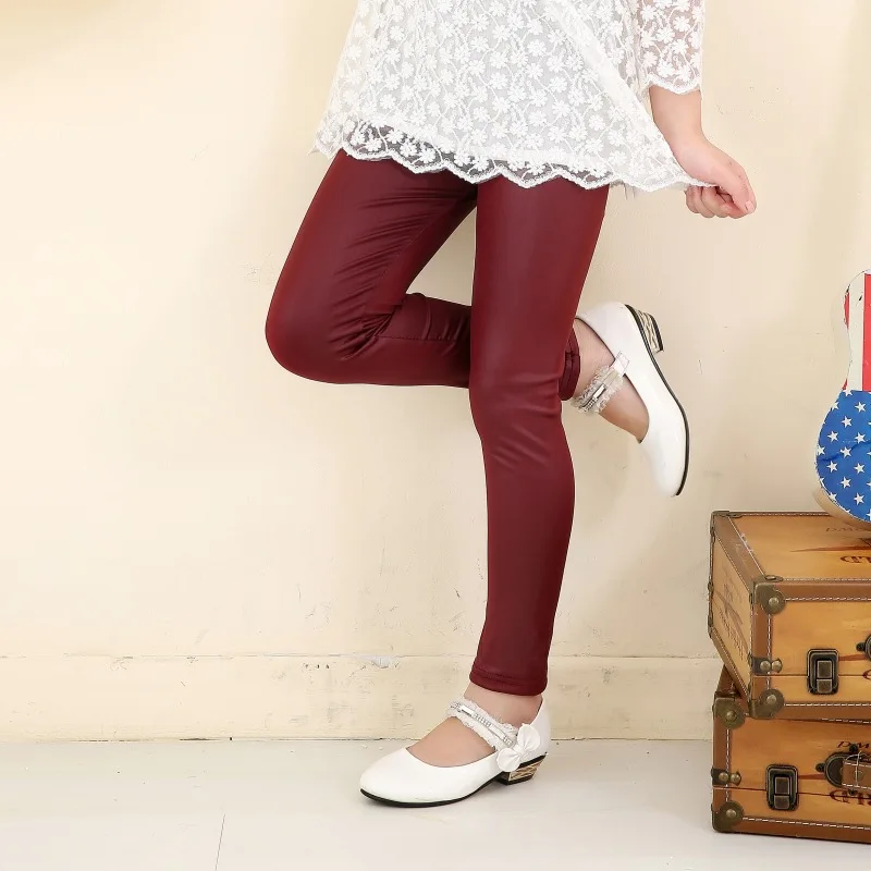 Леггинсы для маленьких девочек модные детские леггинсы сезон осень весна узкие