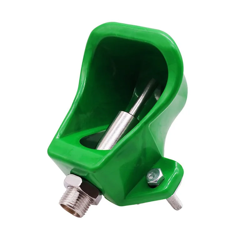 1 Pcs Pig Nipple Drinker Small Suckling Drinking Bowl Livestock Cage Fountain ABS And Stainless Steel Screw Fixing | Дом и сад