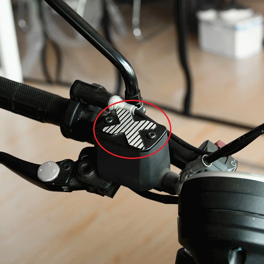 Аксессуары для мотоциклов с ЧПУ тормозная бачок крышка Ducati Scrambler 2015 2016 cubierta de freno
