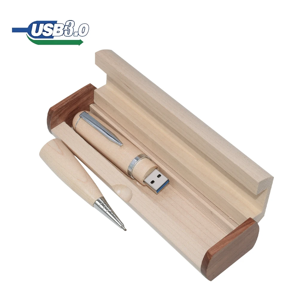 

Wooden USB stick pen drive 128gb Funny pendrives 64G USB flash drive 3.0 Memory stick natural music disk (over 10pcs free logo)