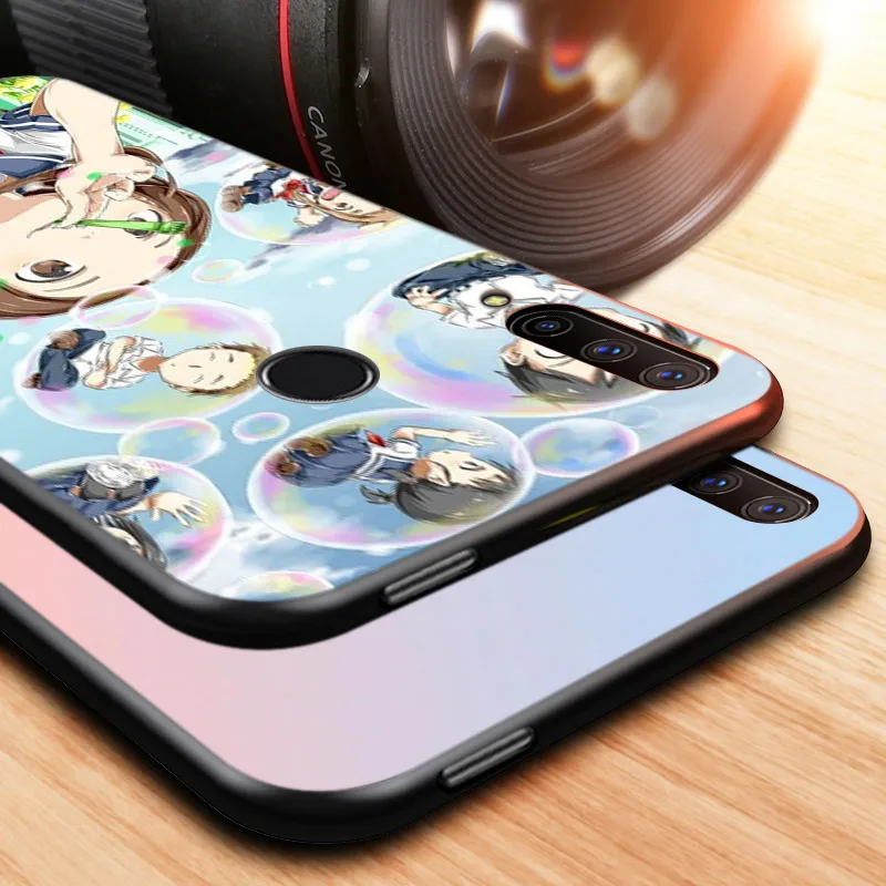 

Blowing Bubbles Girl For Honor 30i 30S 30 V30 V20 20E 20S 10X 10i 10 9N V9 8S 8C 7C Play 3E Lite Pro Silicone Phone Case