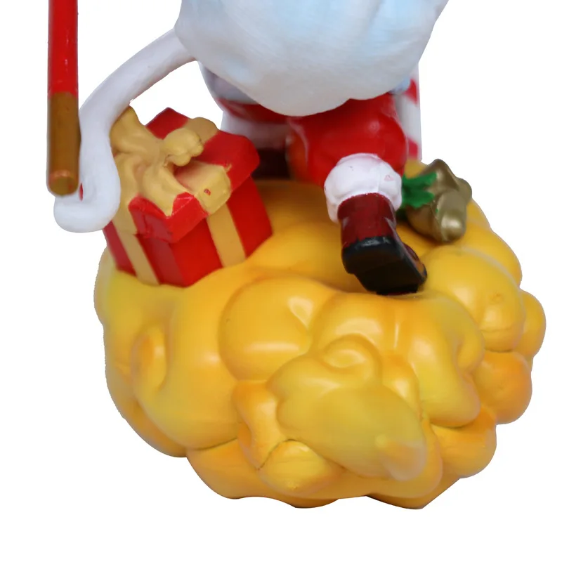 Драконий жемчуг Рождество Дети Сон Гоку на сальто облака ПВХ фигурку Модель