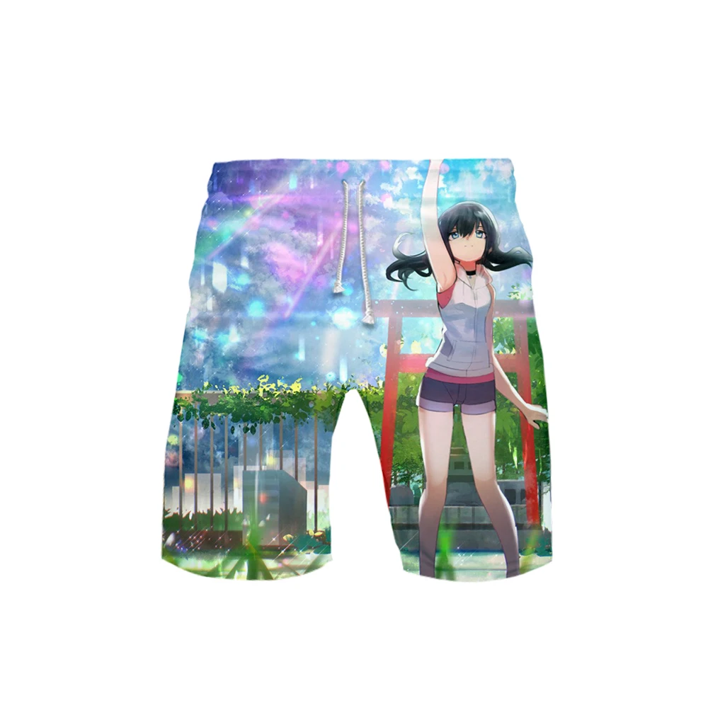 

Son of the weather2019 new shorts printed beach shorts casual fashion harajuku streetwear sports shorts