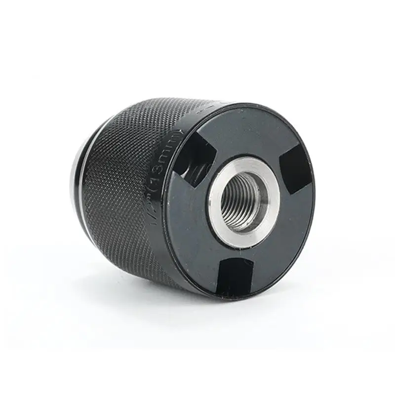 

Electric Keyless Drill Chuck 1/2-20UNF Mount 2~13mm Self-tighten Drill Chuck for Multiple Purposes Hand Drill Chuck