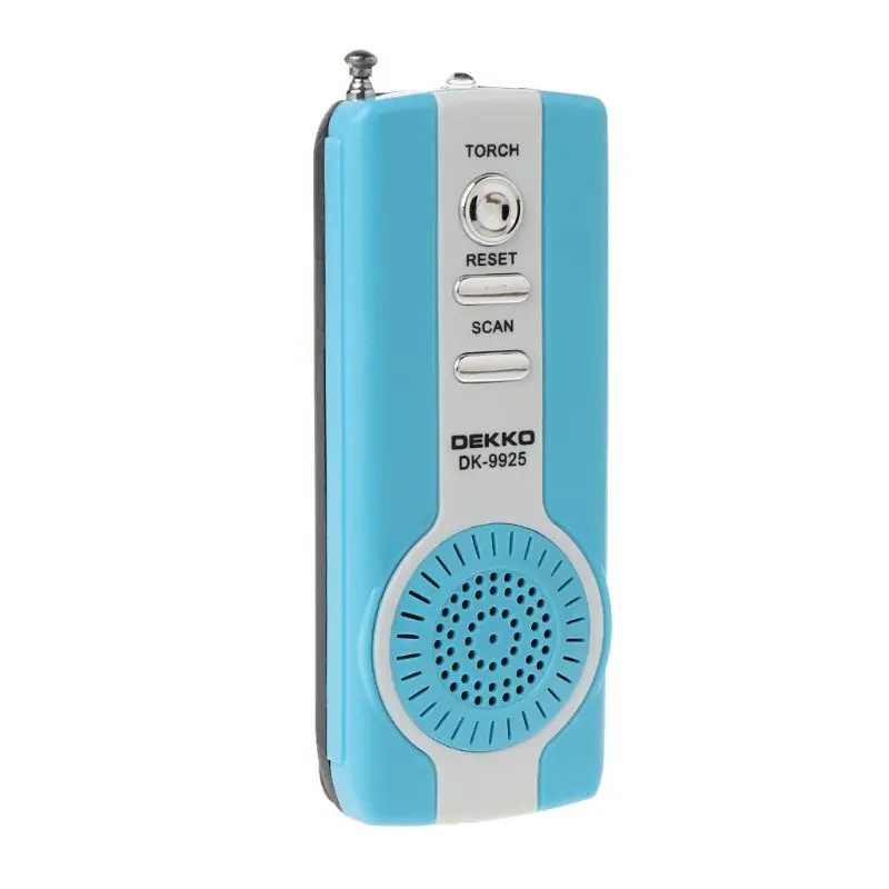 Портативный FM радиоприемник с функцией раннего приема и длительным сроком