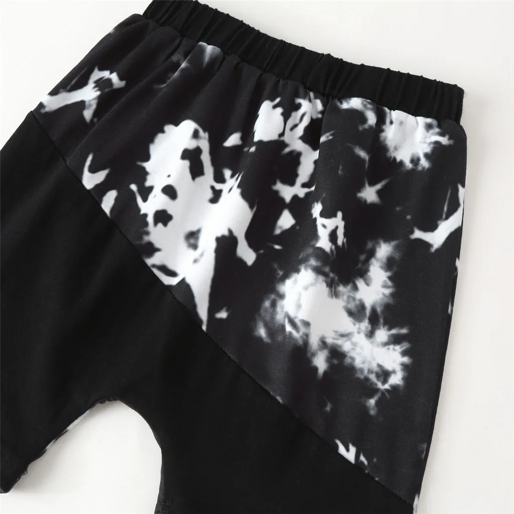 

children's clothing kids Girl Summer short Sleeve clothing Set Tops+shorts Outfits kid summer suit clothes for Girl ZM