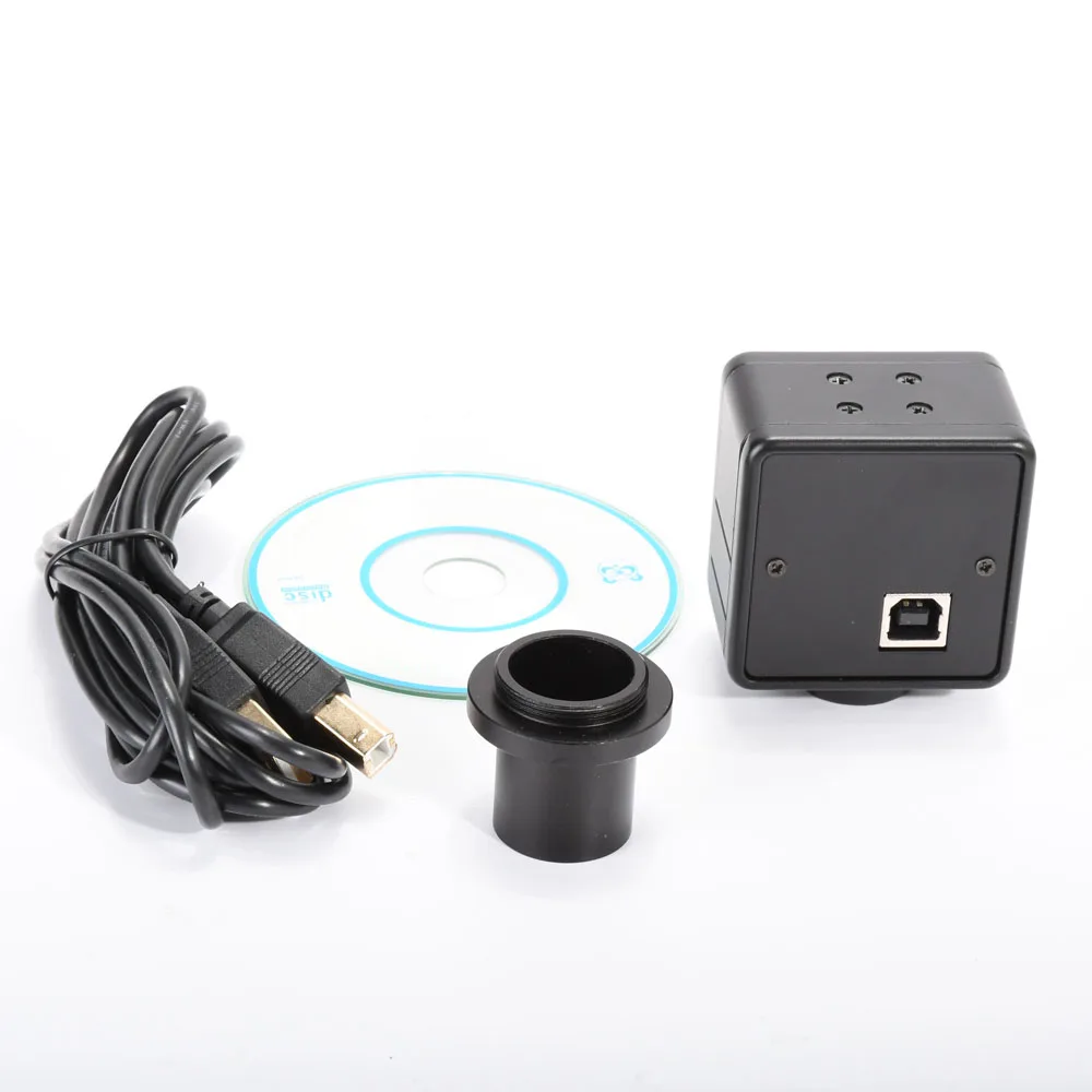 Hayear-câmera Cmos Dispositivo Eletrônico para Medição de Óculos 5mp Usb com Microscópio Biológico para Janela e Mac Microscópios