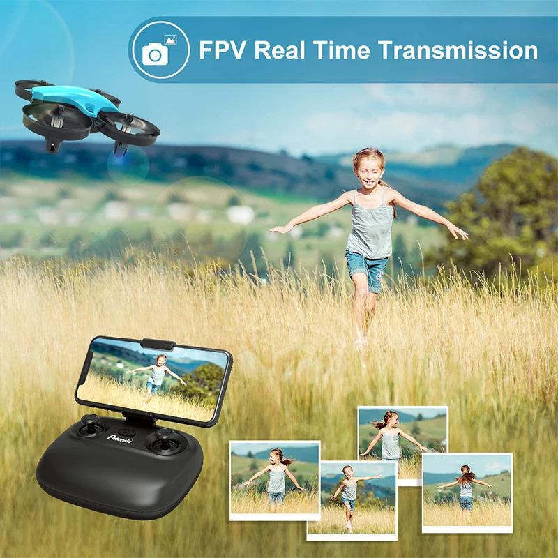 Potensic A20W 2 4G WiFi FPV телефон приложение управление мини Дрон с камерой дистанционное