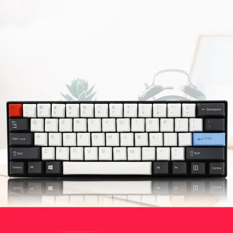 61 Keycap OEM матовая текстура 60% механическая клавиатура специальный колпачок