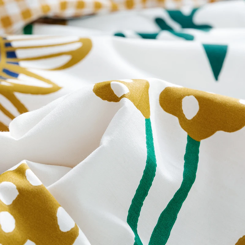 100% cotton Sunflowers Print 1PCS floral fabric bedspread coverlet/bed cover summer blanket 200*230/150*200/180*200cm | Дом и сад