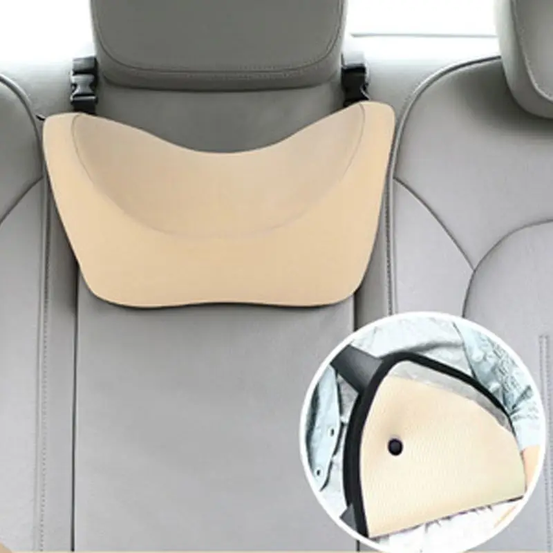 

Kids Travel Car Seat Headrest Pad Memory Foam Pillow Support Cushion Car Interior Environmentally Friendly Easy to Clean Safe