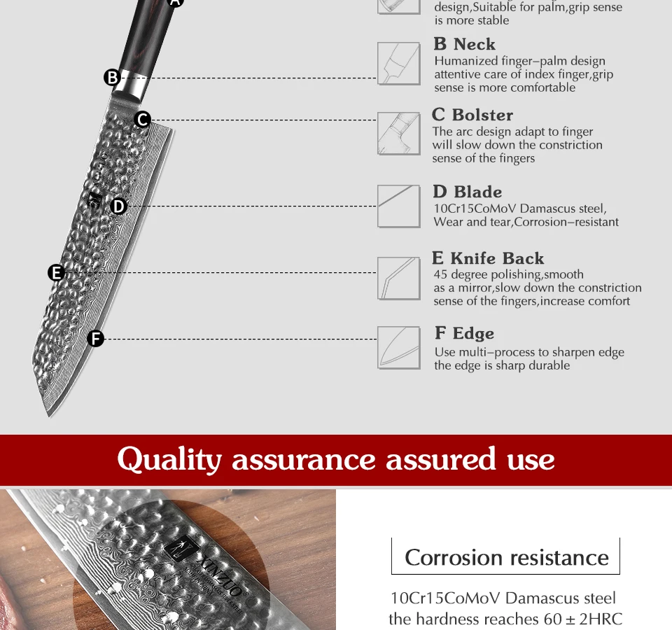 XINZUO 8," дюймовый нож Kiritsuke Gyuto 67 слоев дамасской стали японский VG10 кухонный нож поварские ножи с ручкой Pakkawood