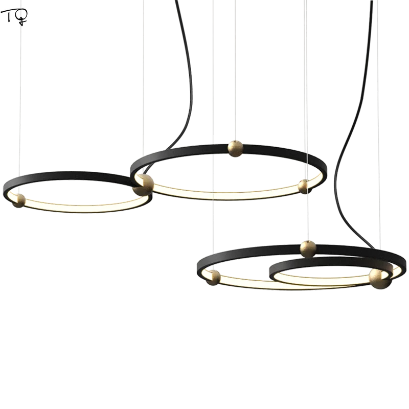 Подвесной светильник в скандинавском стиле современного дизайна светодиодные