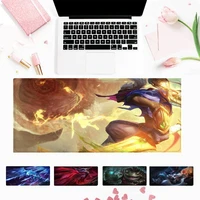 high quality league of legends gaming mouse pad gamer keyboard maus pad desk mouse mat game accessories for overwatch