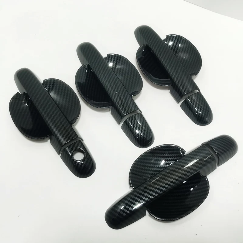 

Наклейка из углеродного волокна для наружной дверной ручки автомобиля, наклейка, крышка, литье, отделка для KIA FORTE 2009 2010 2011 2013 2014 2015 2016