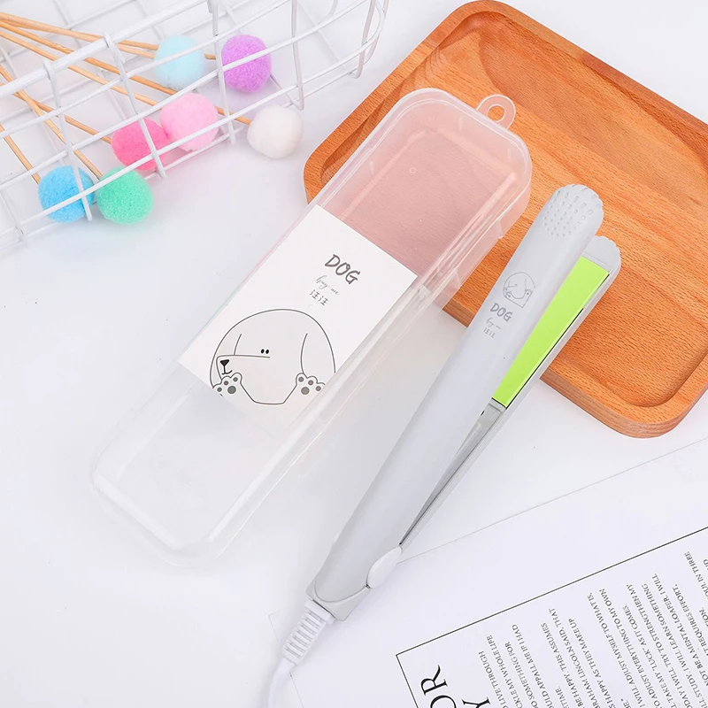 Новый мини выпрямитель для волос плойка бороды расческа щипцы завивки утюжок