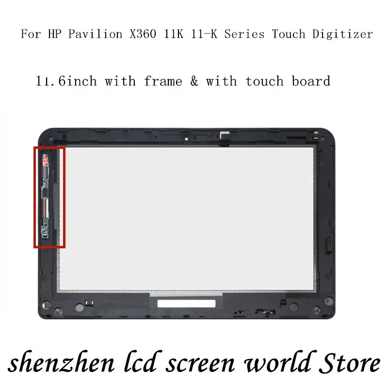 Сменный сенсорный экран 11 6 дюйма для HP Pavilion X360 11K 11-K Series дигитайзер переднее