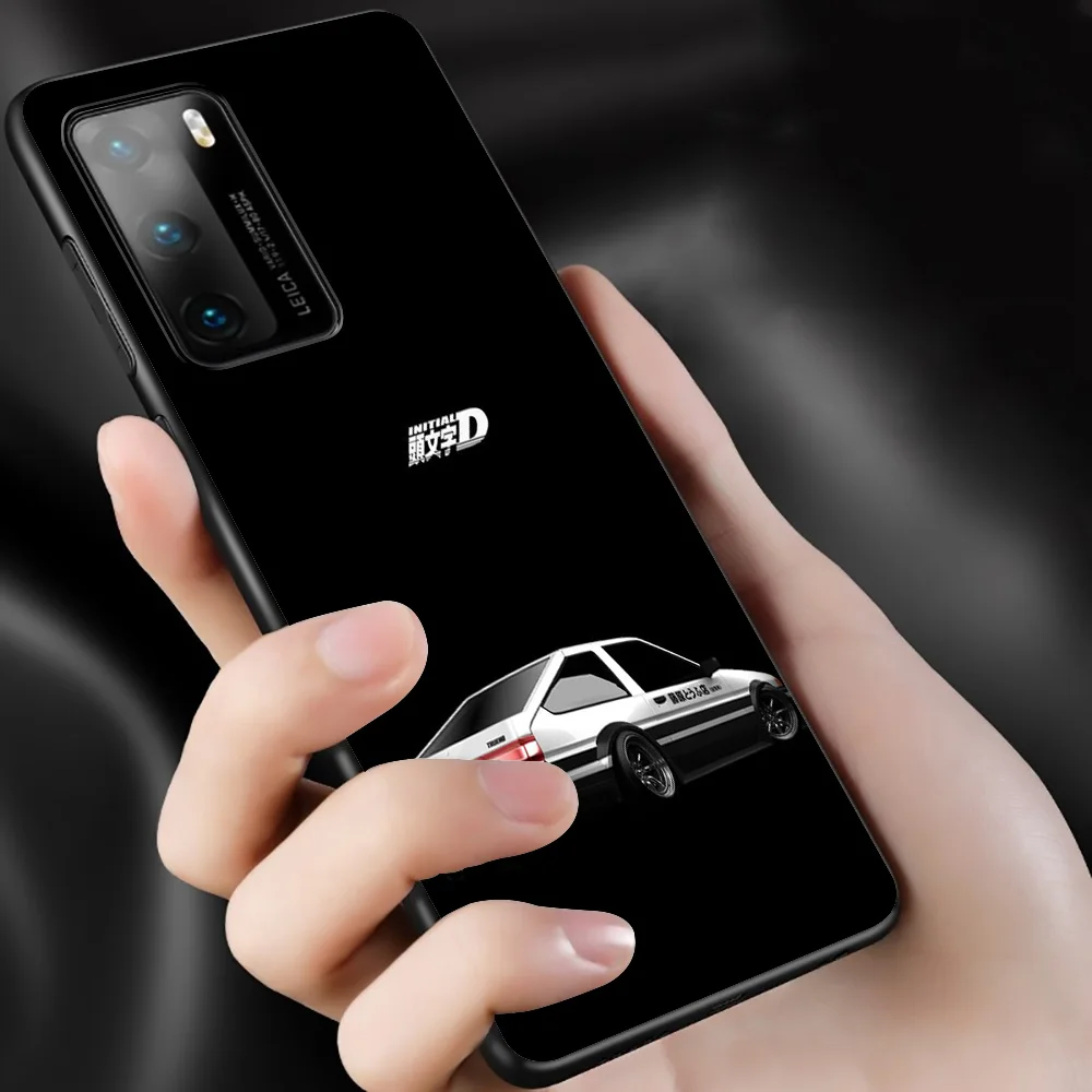 Чехол Lavaza initial d AE86 для Huawei P8 P9 P10 P20 P30 Y6 Y7 Y9 Lite Pro P Smart Nova 2i 3i Mini 2017 2018|Бамперы| |